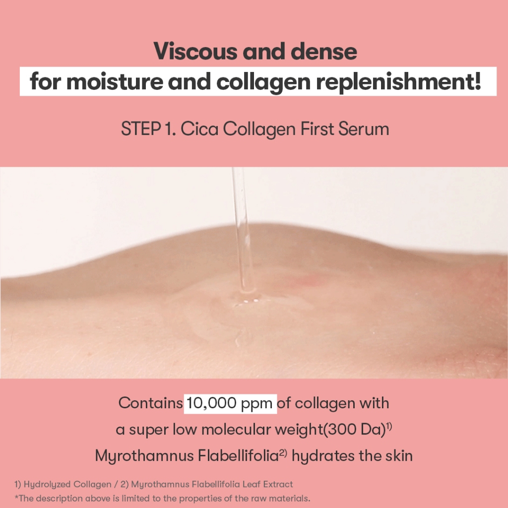 [Vt] CICA COLLAGEN ALL IN ONE 3STEP MASK Làm săn chắc da, chăm sóc nâng da< Official Flagship >