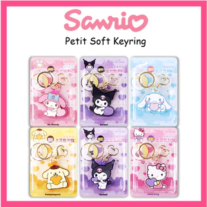 Petit Soft figure túi móc khóa quyến rũ mymelody / Kuromi / Hellokitty / Pompompurin / Cinnamoroll