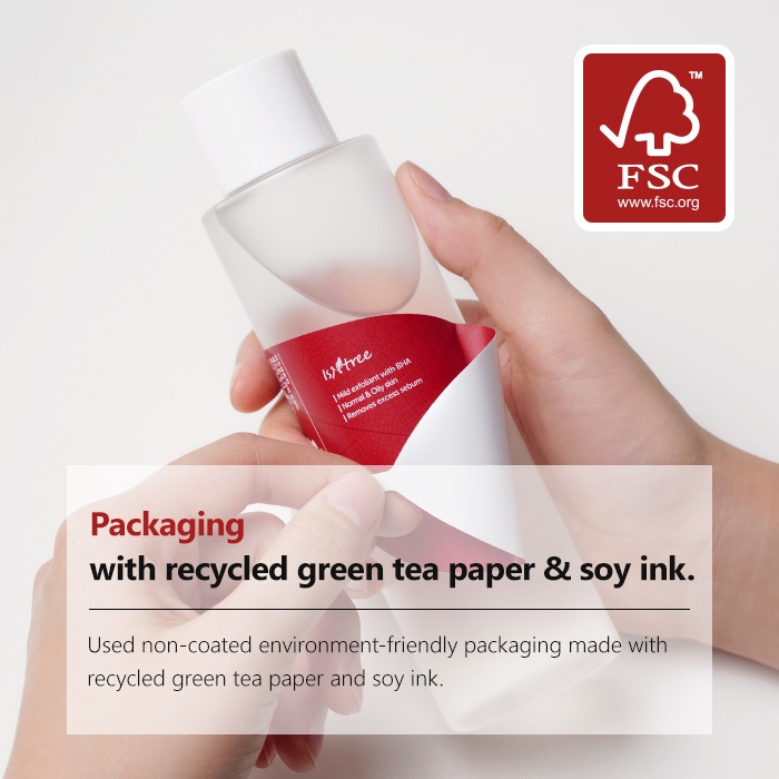 ISNTREE Dung Dịch BHA 0.9% Vỏ Hạt Dẻ 200ml
