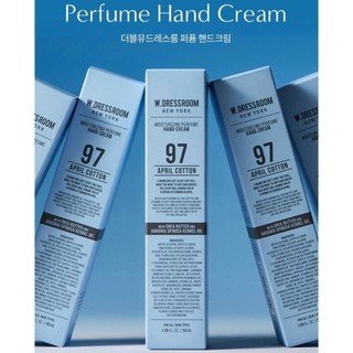 Set 1 + 1 Kem Dưỡng Da Tay W Dress Room Perfume Hand Cream 50ml Set 49 Peach Blossom + 97 April Cotton