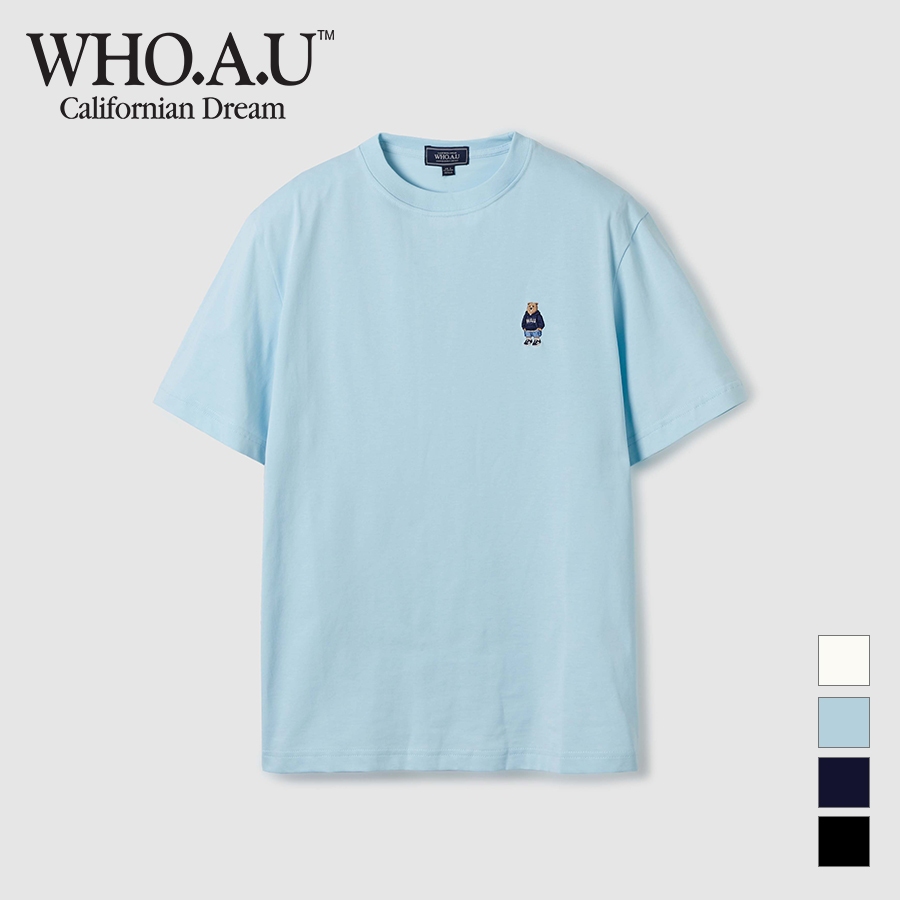 Ảnh Áo Thun Steve Short Sleeve T-shirt Loose Fit Unisex Style | WHRAE2313U / WHRAE3713U 4