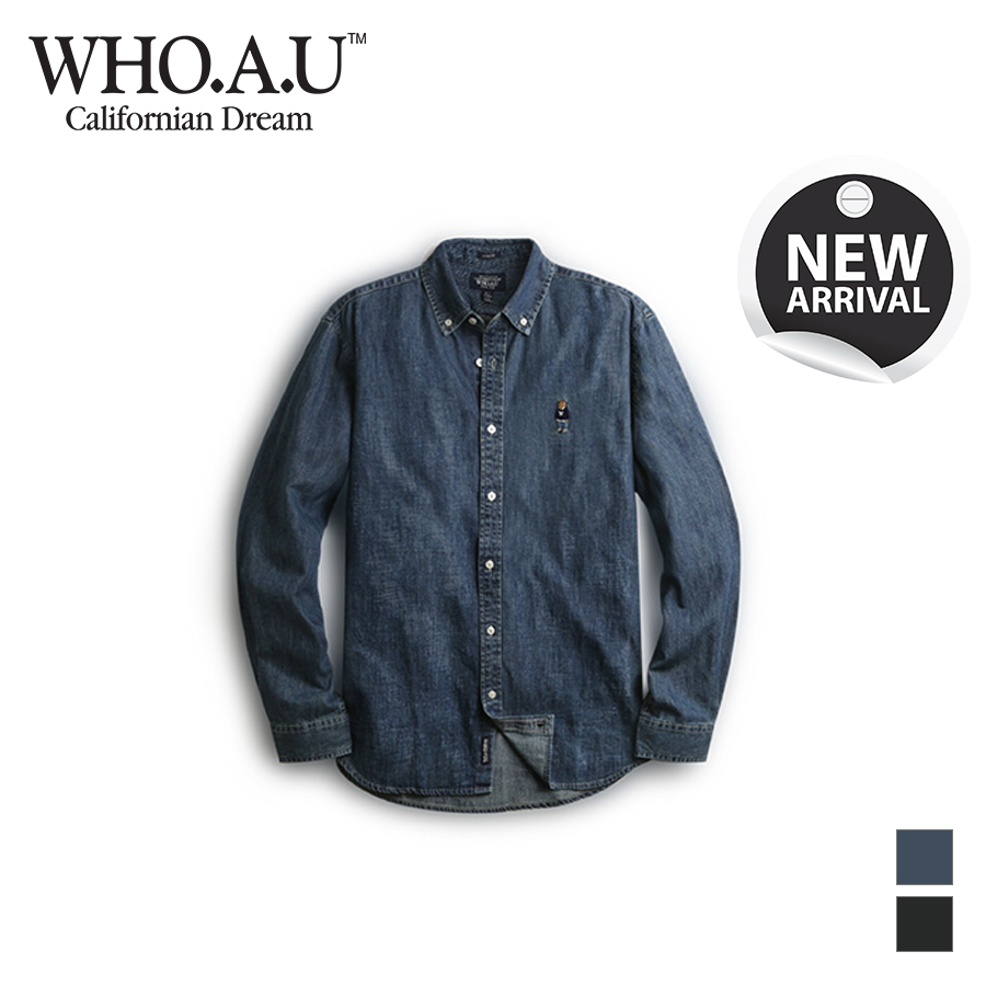 Ảnh Áo sơ mi denim WHOAU WHYJD3823U 1