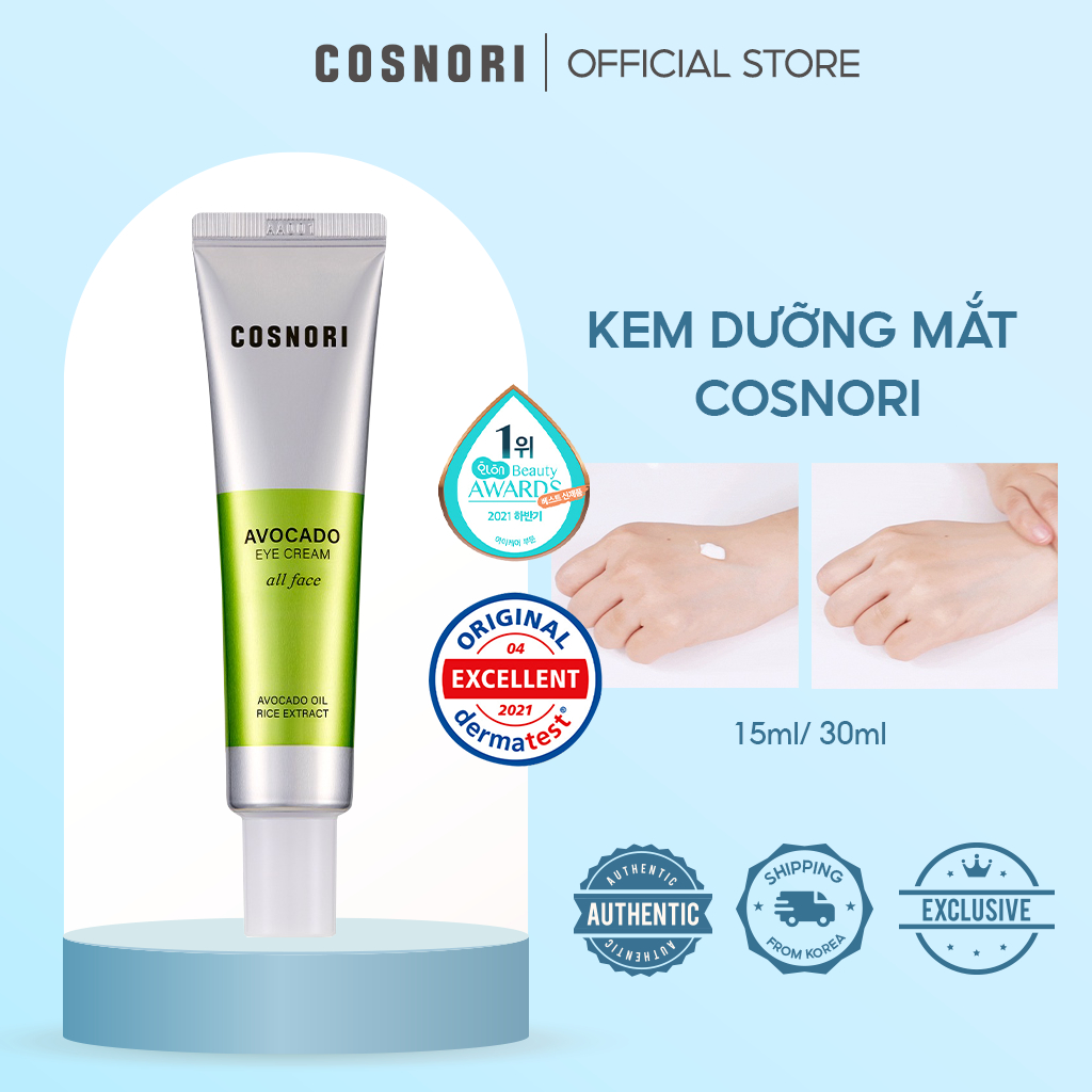 [COSNORI] Kem dưỡng mắt bơ All Face