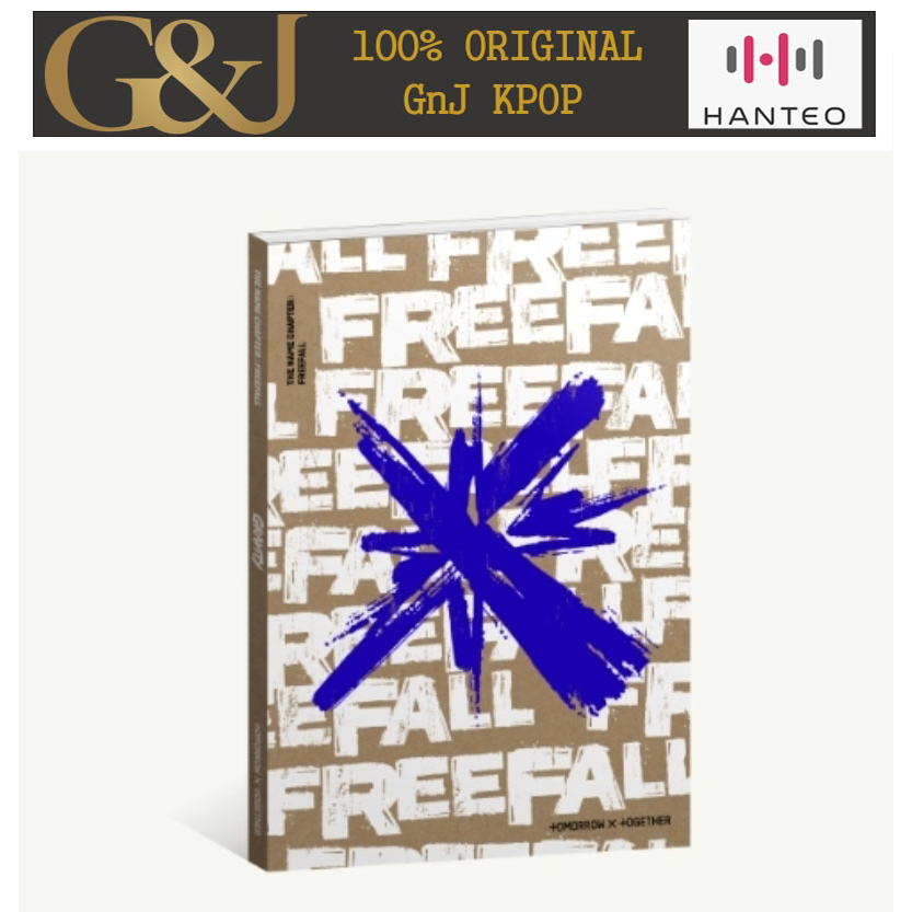 TOMORROW X TOGETHER Album - THE NAME CHAPTER: FREEFALL VERSION A+Pre Order Benefits+BolsVos Exclusive K-POP Inspired Digital Planner, Sticker Pack for Social Media