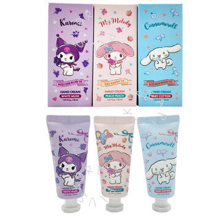 [Sanrio] Kem dưỡng da tay cầm tay dưỡng ẩm 30ml (MyMelody / Kuromi / Cinnamoroll) Sản xuất tại Hàn Quốc