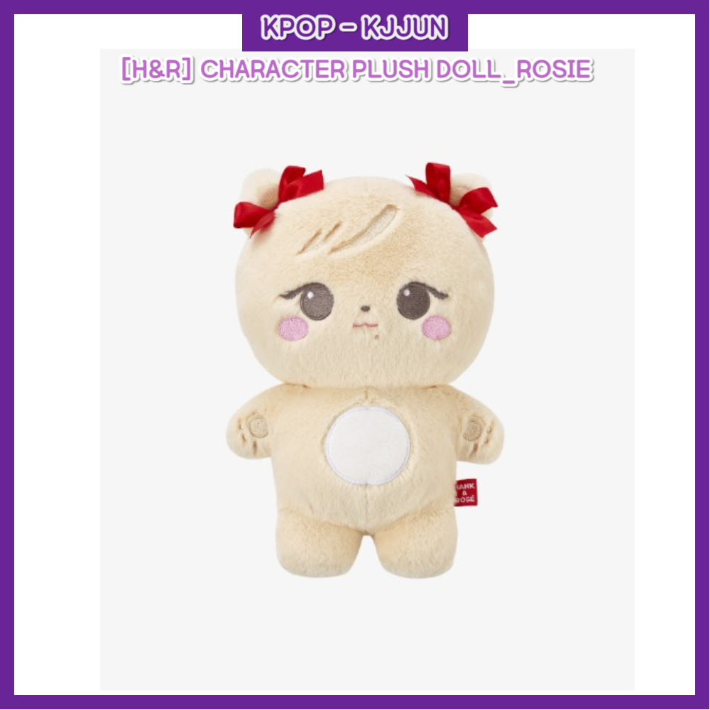 Blackpink [H & R] BLACK PINK CHARACTER PLUSH DOLL _ ROSIE