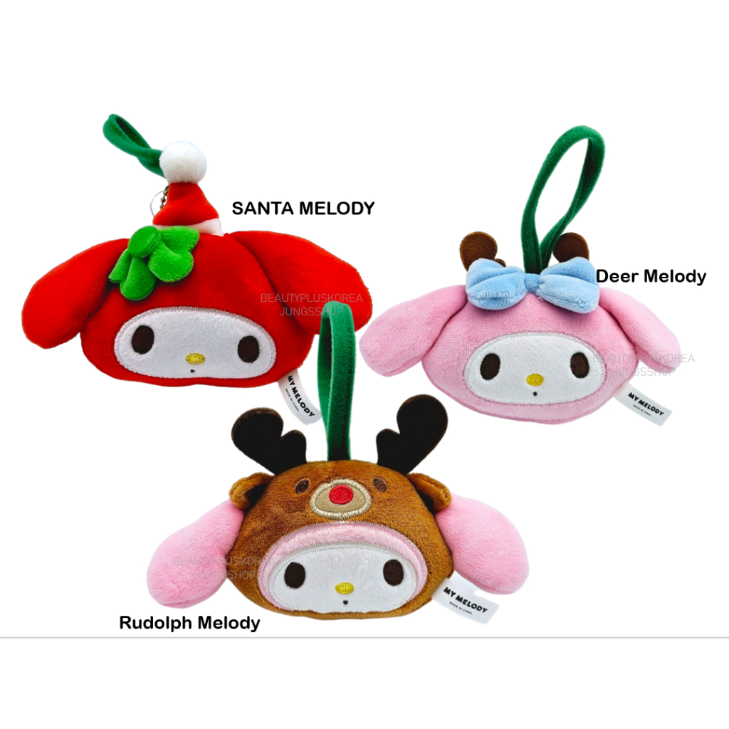 [Sanrio] Túi mặt Mymelody Bộ sưu tập búp bê Chăm Vòng chìa khóa túicharm Túi kẹp diasokorea 1041702 1048964