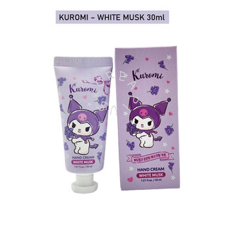 [Sanrio] Kem dưỡng da tay cầm tay dưỡng ẩm 30ml (MyMelody / Kuromi / Cinnamoroll) Sản xuất tại Hàn Quốc