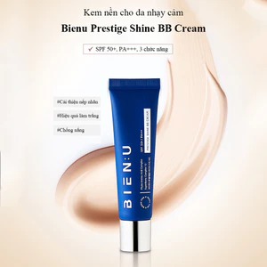 BIENU Kem BB Sun Cream Prestige Shine SPF50+ PA+++ dành cho làn da nhạy cảm 30ml