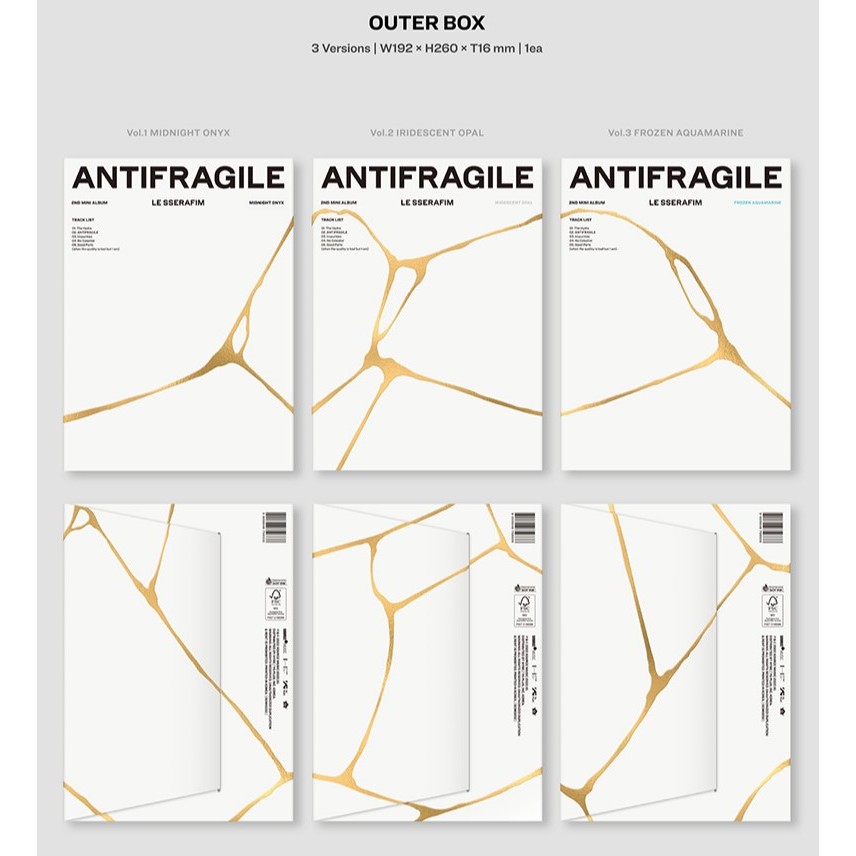 LE SSERAFIM - [ ANTIFRAGILE ] 2ND Mini Album | Shopee Việt Nam