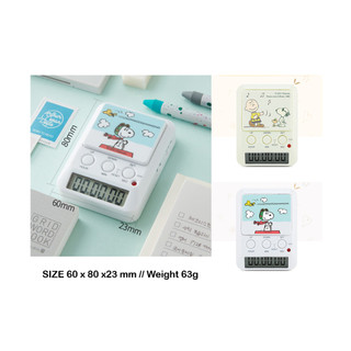 [Snoopy] Đồng hồ bấm giờ để nghiên cứu Đồng hồ bấm giờ Snoopy / Charlie Stop Snoopy Peanuts