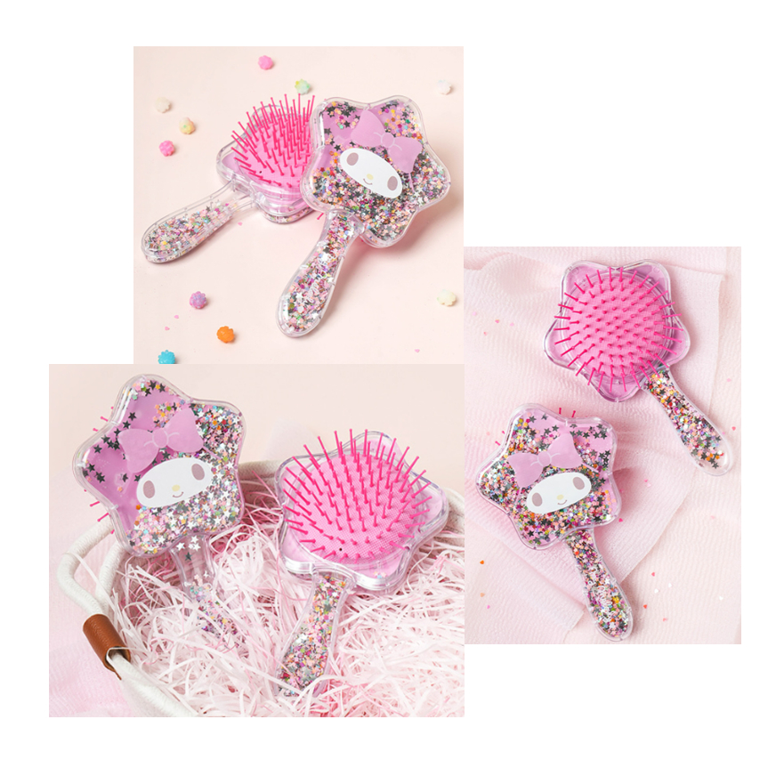[SANRIO] Bàn chải tóc lấp lánh My Melody, Kitty