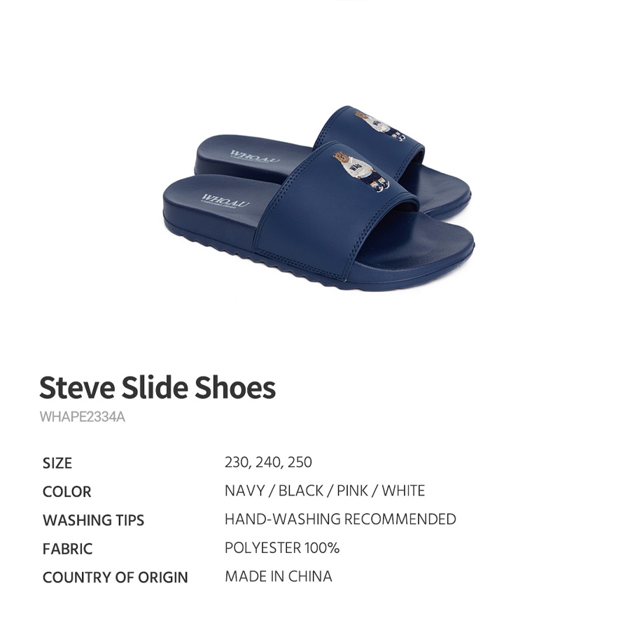 Ảnh Dép Đúc Steve Slide Shoes Unisex Style | WHAPE2334A 4