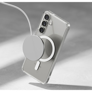 Ringke - Ốp lưng trong suốt từ tính Fusion tương thích cho iPhone 16 15 14 13 12 pro max plus S25 S24 S23 ultra fe