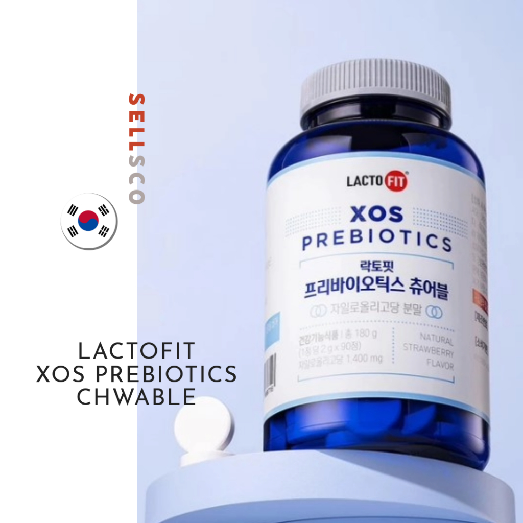 [chong Kun Dang] Lacto-fit Xos Prebiotics Nhai 2g 90 Viên (không Hộp 