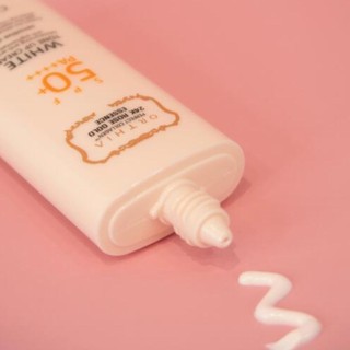 Kem Chống Nắng Dưỡng Sáng Da Nâng Tông Coreana ORTHIA Perfect Collagen TM 24K Rose Gold Essence White Tone Up Cream SPF50+PA++++ 50ml