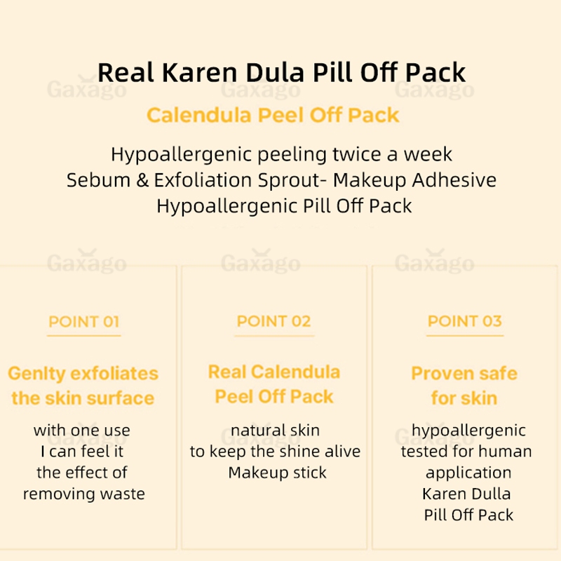 Mặt nạ lột tẩy tế bào da chết Aprilskin Real Calendula Peel Off Pack 100g
