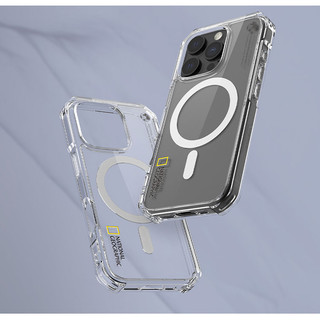 National Geographic - ốp lưng trong suốt từ tính tương thích cho iPhone 16 plus pro max galaxy s25 ultra / chính thức
