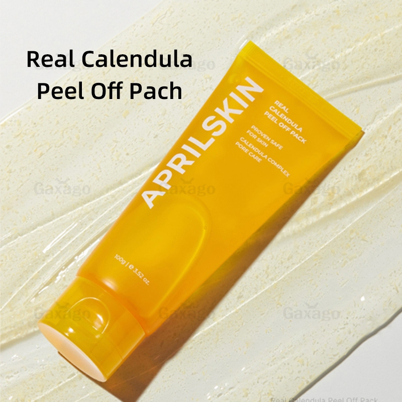 Mặt nạ lột tẩy tế bào da chết Aprilskin Real Calendula Peel Off Pack 100g