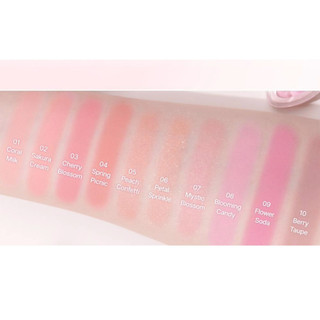 DASIQUE Blooming Single Shadow 10 màu | Bộ sưu tập MỚI 2025