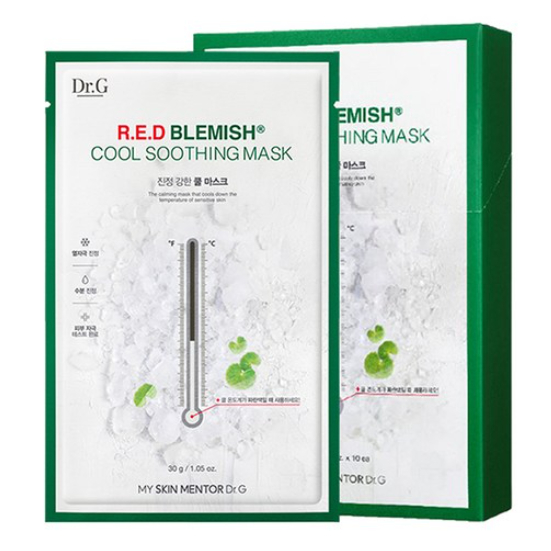 Dr.G Mặt nạ làm dịu da R.E.D Blemish Cool 5ea, 10ea