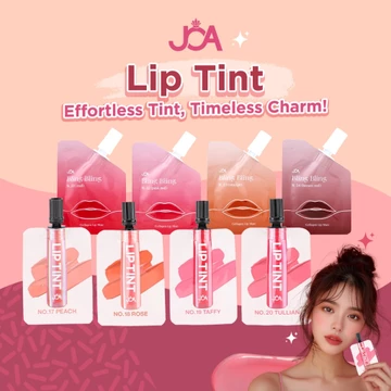 [Joa] Son Tint Waterful & Thấm Nước - 8 Sắc Thái | Dưỡng ẩm | Collagen truyền | Lâu trôi | Màu tự nhiên | Son đỏ | Son hồng | Vẻ đẹp Hàn Quốc | | Vết thâm môi | Dưỡng ẩm