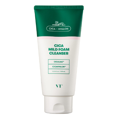 VT Cosmetics Nước rửa mặt tạo bọt nhẹ Cica 300ml