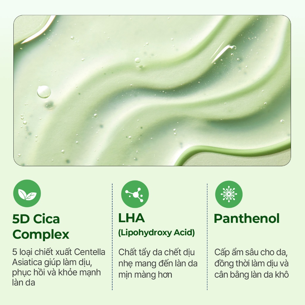 Ảnh Gel làm sạch da BALANCEFUL CICA, 200ml, Cleansing Gel 3