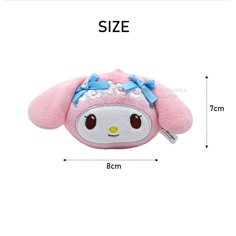 [Sanrio] Túi mặt Mymelody Bộ sưu tập búp bê Chăm Vòng chìa khóa túicharm Túi kẹp diasokorea 1041702 1048964