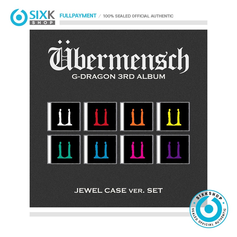 (JEWEL ver) G-DRAGON 3RD ALBUM [Ubermensch]