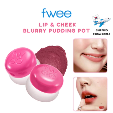 [FWEE] Lip & Cheek blurry Pudding Pot