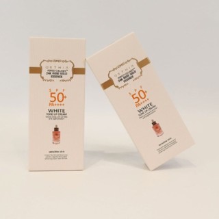 Kem Chống Nắng Dưỡng Sáng Da Nâng Tông Coreana ORTHIA Perfect Collagen TM 24K Rose Gold Essence White Tone Up Cream SPF50+PA++++ 50ml