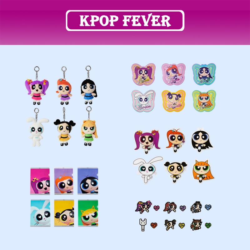 NEWJEANS - [THE POWERPUFF GIRLS X NJ] LINEFRIENDS MD (BAG CHARM/MOUSE ...