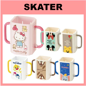 Hộp đựng đồ uống có thể gập lại DHP2 Hộp đựng đồ uống gấp không tràn cho trẻ em (Kitty / Mickey / Pooh / Baby Shark / Chip & Dale / Dumbo)