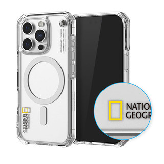 National Geographic - ốp lưng trong suốt từ tính tương thích cho iPhone 16 plus pro max galaxy s25 ultra / chính thức