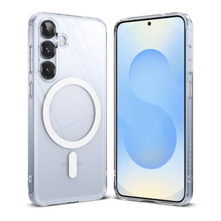 Ringke - Ốp lưng trong suốt từ tính Fusion tương thích cho iPhone 16 15 14 13 12 pro max plus S25 S24 S23 ultra fe