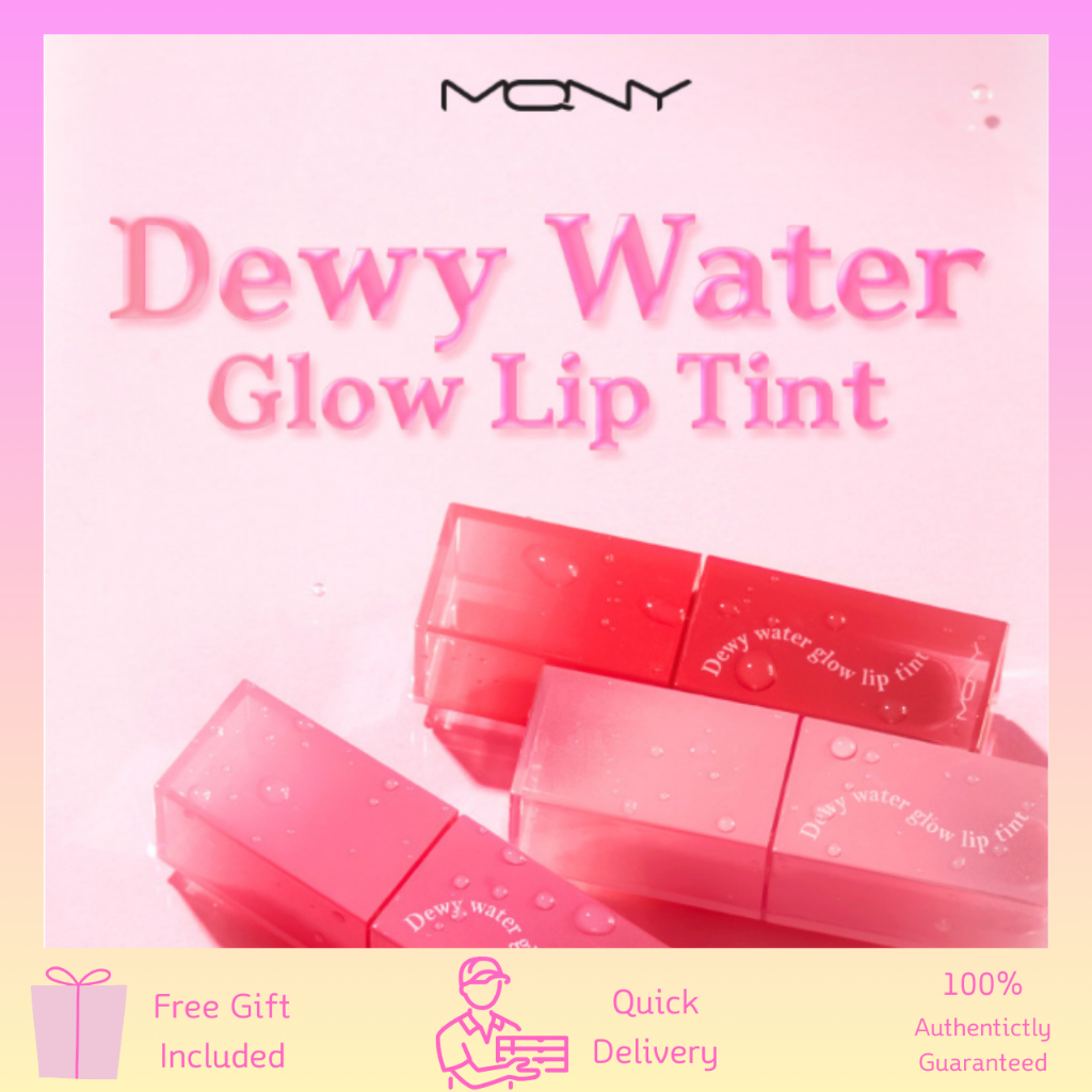 [mqny] Macqueen Newyork Dewy Water Glow Lip Tint 5 Màu 3 5g 5 Màu