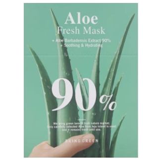 BRINGGREEN Mặt nạ tươi 20g (Cây trà, Artemisia, Lô hội, Cà rốt, Than tre) 5ea, 10ea