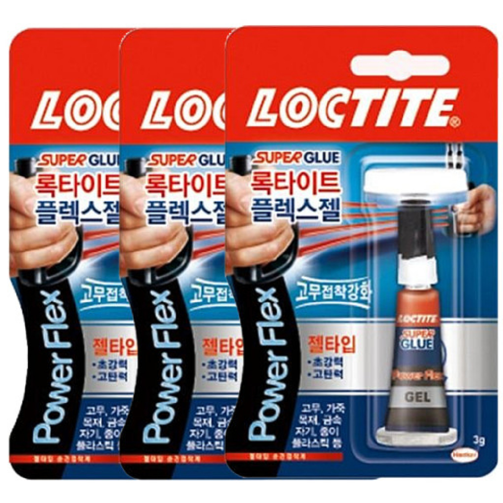 Loctite Super Glue PowerFlex Gel 3g - Liên kết dính kiểm soát siêu Gel