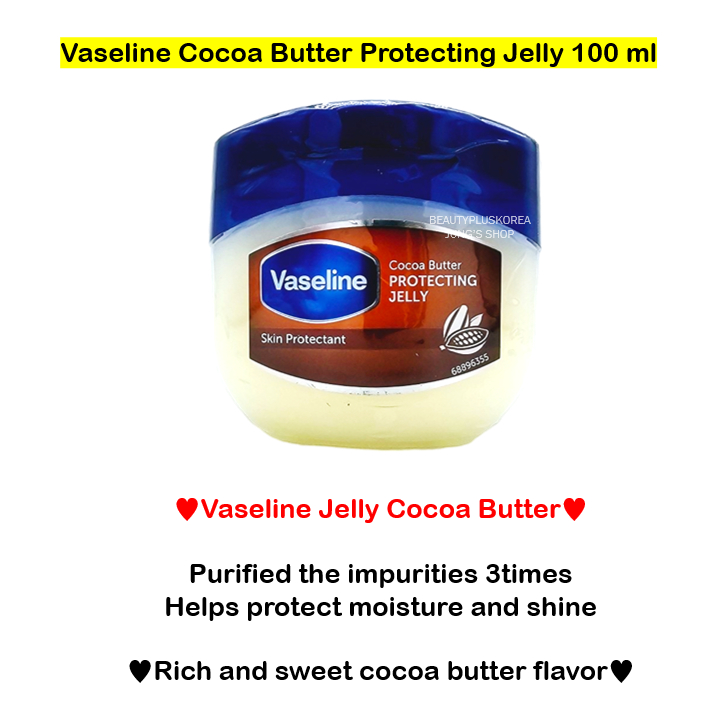 [Vaseline] Bảo vệ thạch 100g (nguyên bản / bé / bơ ca cao / lô hội) độ ẩm cho da