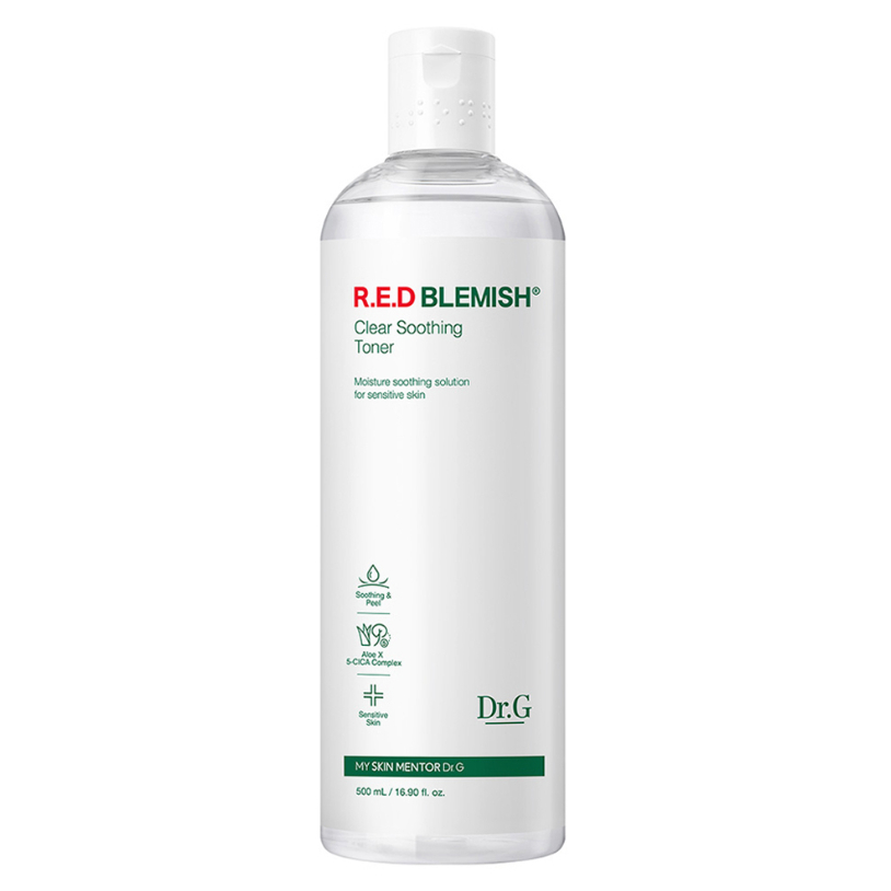 Dr.G Nước hoa R.E.D Blemish Clear Soothing Toner 500ml