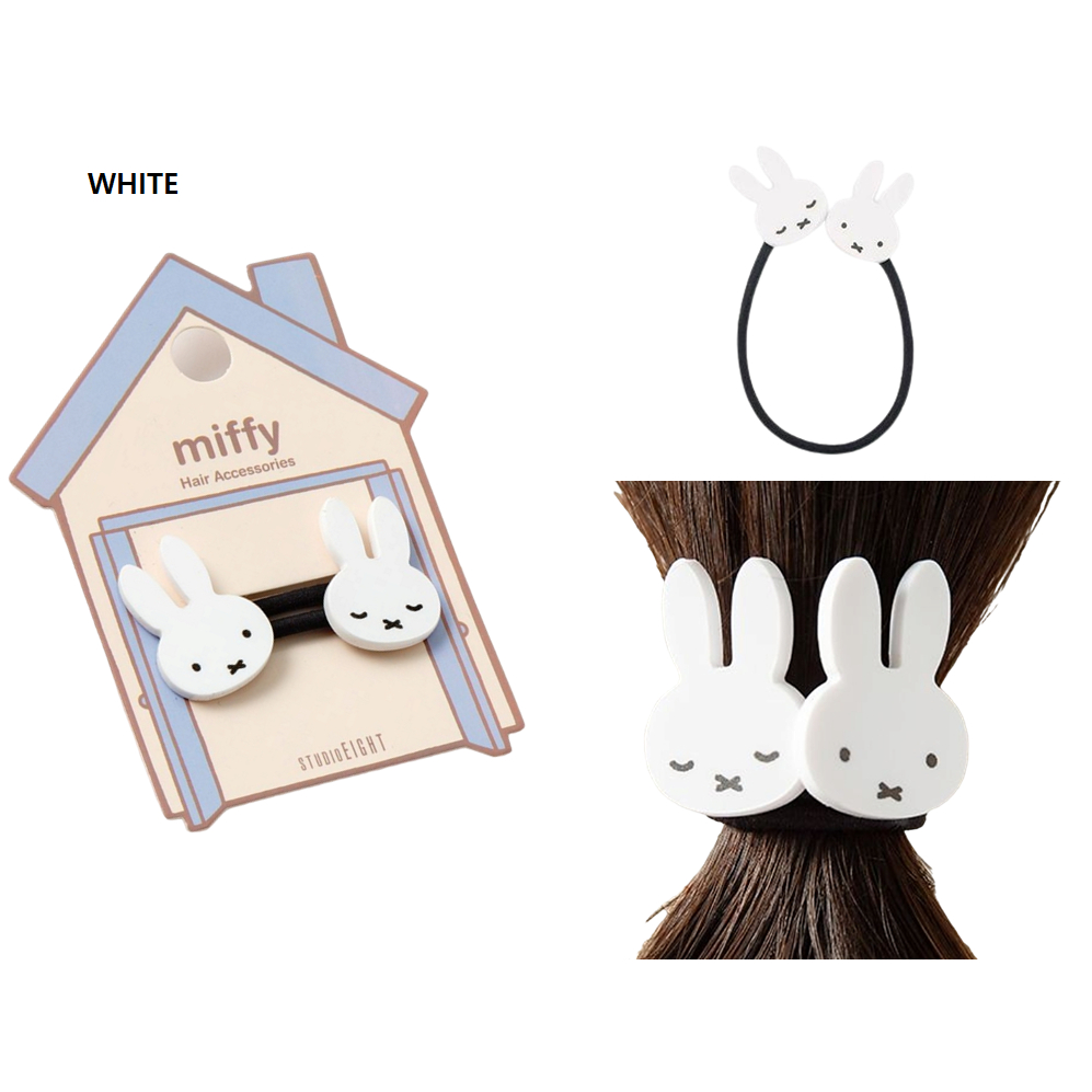[MIFFY] Phụ kiện dây buộc tóc Dây buộc tóc hai tâm trạng miffy