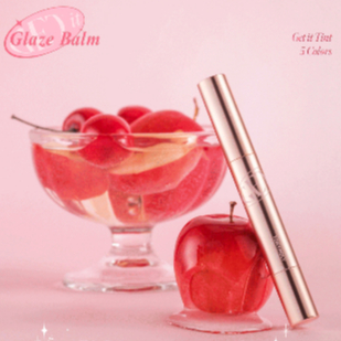 TONYMOLY Son dưỡng bóng Get It Tint Glaze Lip Balm Gloss 1.8g Căng mọng