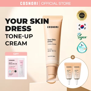 l Kem nền trang điểm COSNORI Your Skin Dress chống nắng mỏng nhẹ 50ml+5ml*2