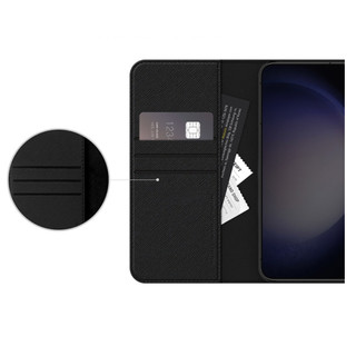 Ốp ví kinh doanh National Geographic cho galaxy s25 s24 s23 series / plus ultra s24 + s23 + nắp lật khe cắm thẻ đen