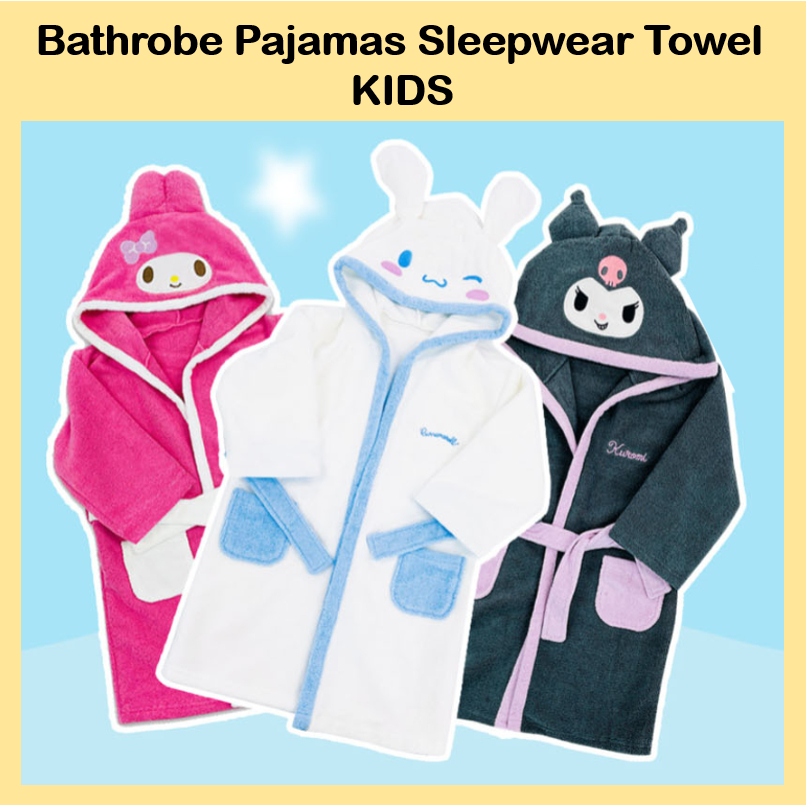 [SANRIO] Khăn Choàng Tắm / Ngủ Pajamas Cho Trẻ Em Cinnamoroll / My Melody / Kuromi