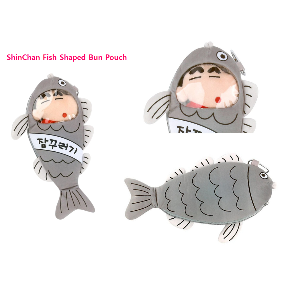 [Crayon ShinChan] Túi Bun Hình Cá / Túi Ngủ