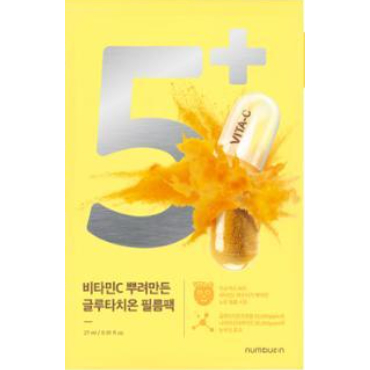 Numbuzin Bộ sưu tập gói mặt nạ (Số 1 ~ 5, Độ ẩm, Collagen, Chăm sóc lỗ chân lông, Gói đá, Vitamin C) 5,10ea