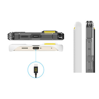 Ốp Lưng Địa Lý Quốc Gia Cho galaxy s24 ultra plus iphone 15 pro max plus Rõ Ràng balck Tay Cầm Trắng