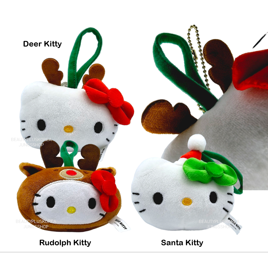 [Sanrio] Túi đựng mặt Hello Kitty Bộ sưu tập búp bê Chăm Vòng chìa khóa túicharm Túi kẹp diasokorea 1032171 1041349